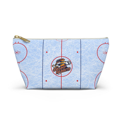 Hockey Rink Accessory Pouch — T‑Bottom Cosmetic & Gear Bag