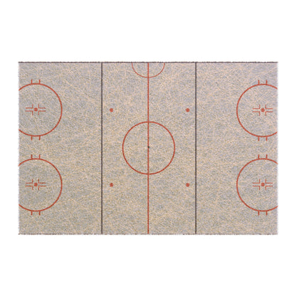Hockey Rink Doormat – Ice Hockey Entrance Mat for Fans & Mudroom