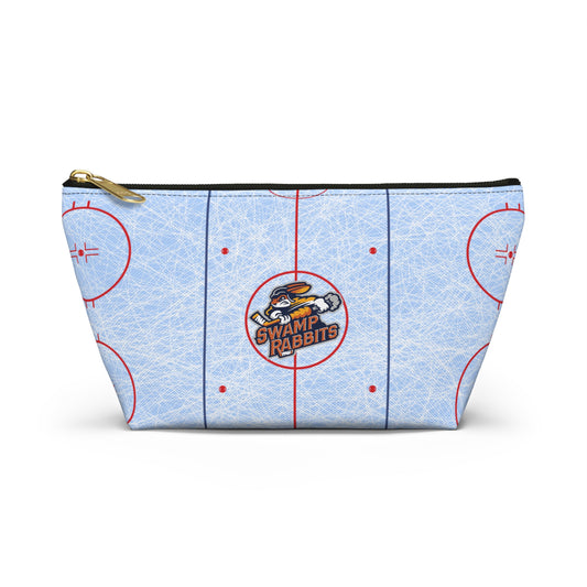 Hockey Rink Accessory Pouch — T‑Bottom Cosmetic & Gear Bag