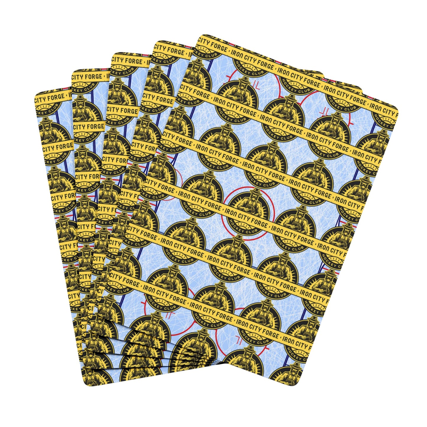 Ice Rink Playing Cards — Hockey-Themed Poker Deck