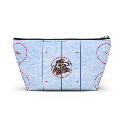 Hockey Rink Accessory Pouch — T‑Bottom Cosmetic & Gear Bag