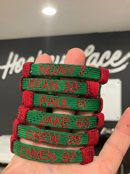 Custom Player/Team Wristbands