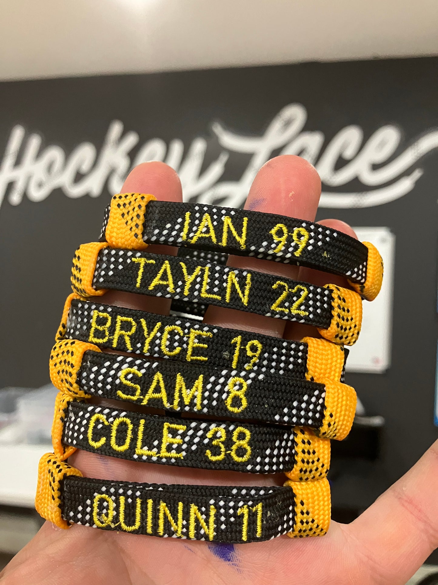 Custom Player/Team Wristbands