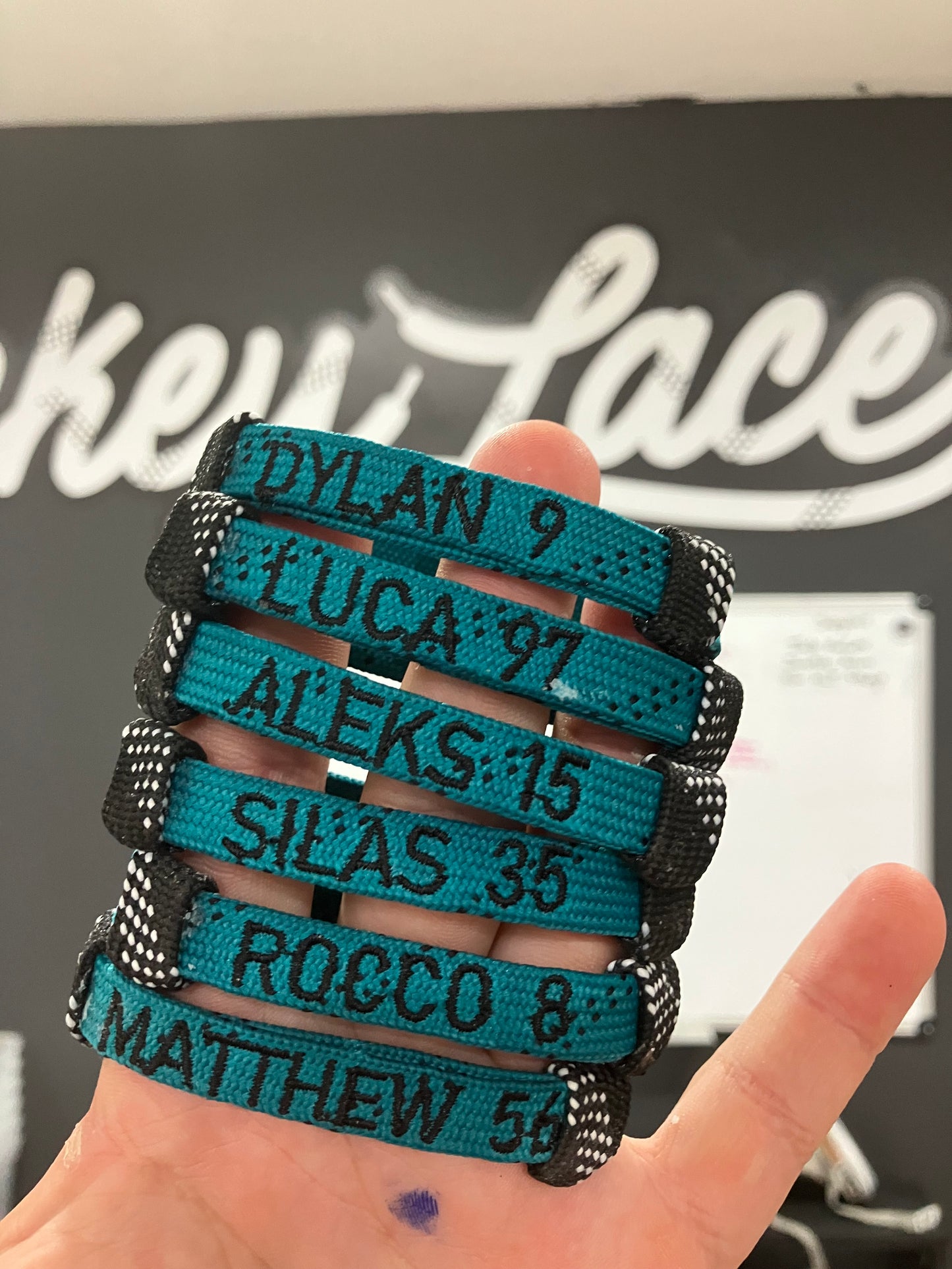 Custom Player/Team Wristbands