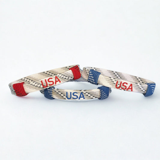 Team USA Hockey Lace Wristband